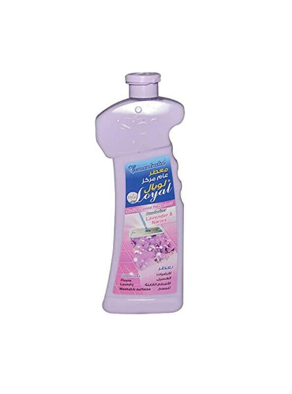 

Loyal Multi-Purpose Household Deodorizer Concentrated Gel, Lavender & Narjes Scent - 700 ml x 2