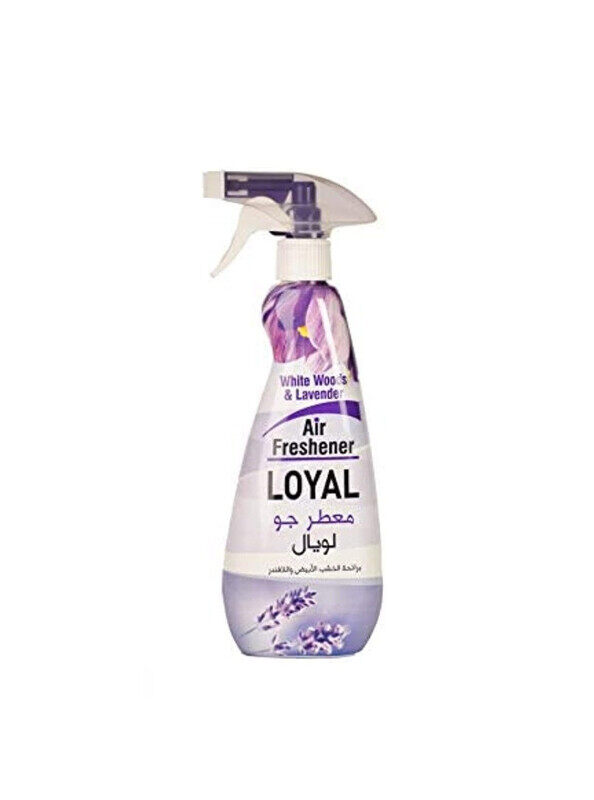

Loyal Air Freshener, White Woods & Lavender Scent - 450 ml x 2