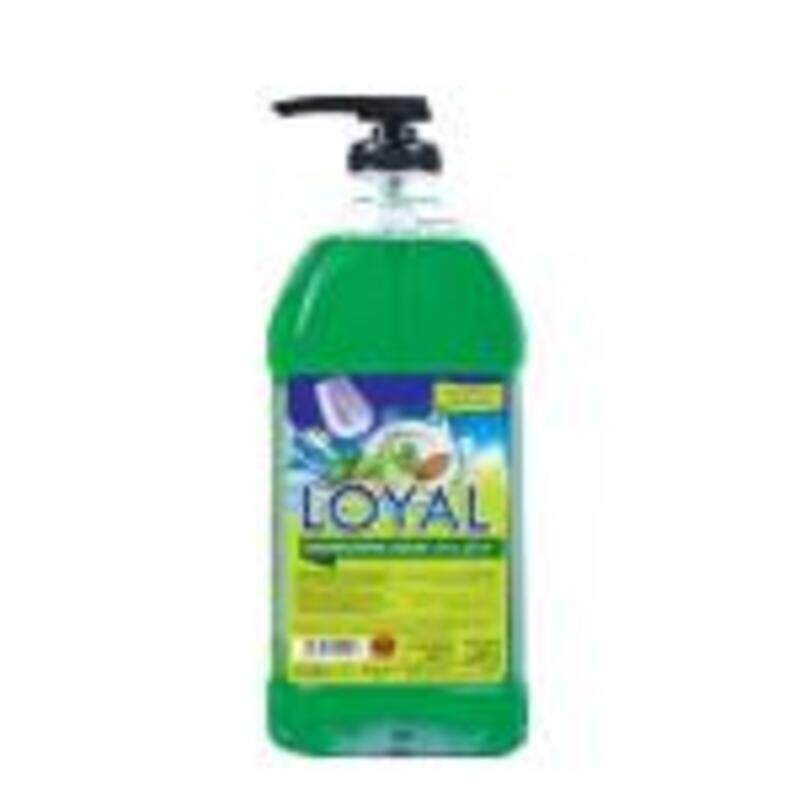 

Loyal Dishwashing Liquid, Lemon Zest & Forest Pine Scent - 1000 ml x 12