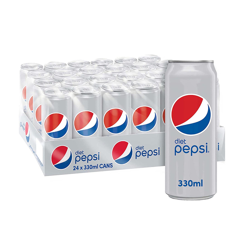 

Diet Pepsi Pepsi Diet, Can - 330 ml x 24