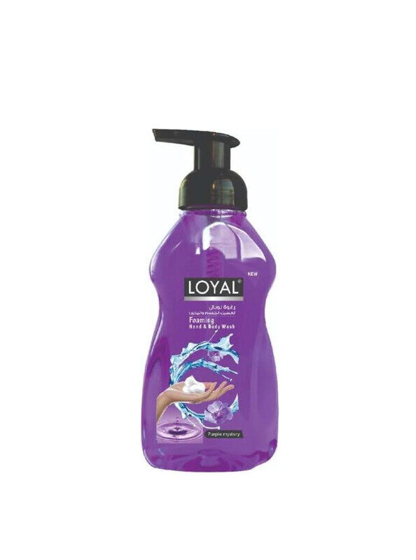 

Loyal Foaming Hand & Body Wash, Purple Mystery Scent - 500 ml x 2