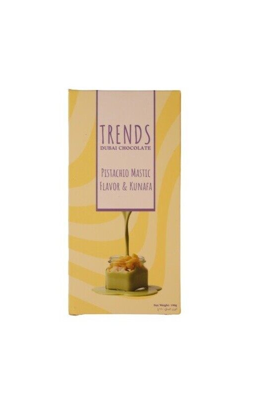 

Trends Dubai Chocolate, Mastic Pistachio & Kunafa - 190g