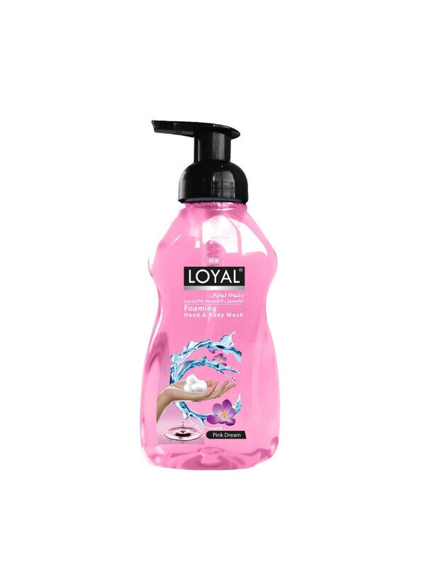 

Loyal Foaming Hand & Body Wash, Pink Dream Scent - 500 ml x 2