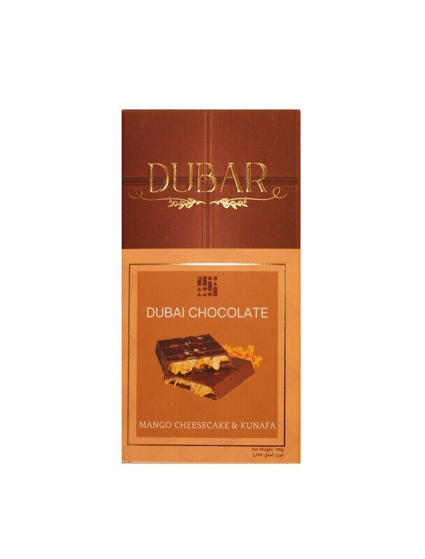 

Dubar Dubai Chocolate, Mango Cheesecake & Kunafa - 190g x 12