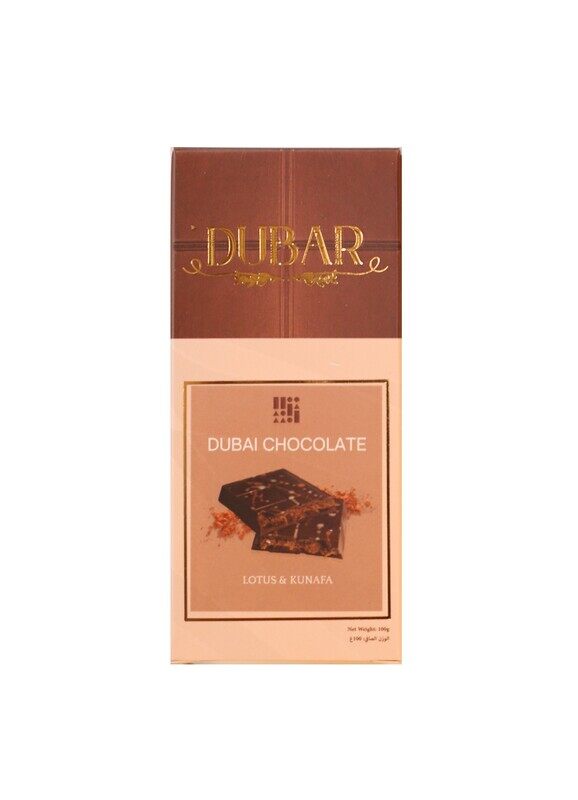 

Dubar Dubai Chocolate,Lotus & Kunafa - 100g x 24