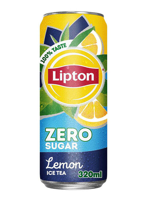 

Lipton Lemon Iced Tea, Zero, 24 Cans x 320ml