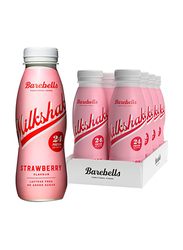 Barebells Protein Milkshake, 8 x 330ml, Strawberry