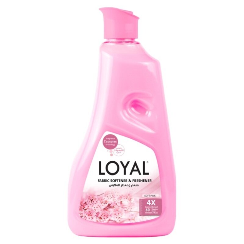 

Loyal Fabric Softener, Soft Pink - 1500 ml x 2