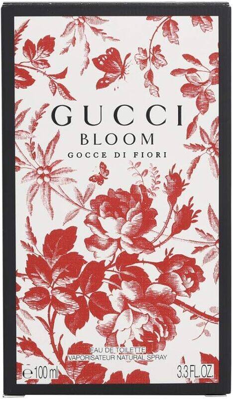 

GUCCI Bloom Gocce Di Fiori Eau De Toilette Spray For Women, 3.3 oz./100 ml