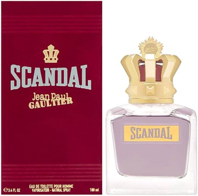 

Jean Paul Gaultier UNKNOWN Scandal Pour Homme Eau de Toilette 100ml, 3.4 Fl Oz (Pack of 1)