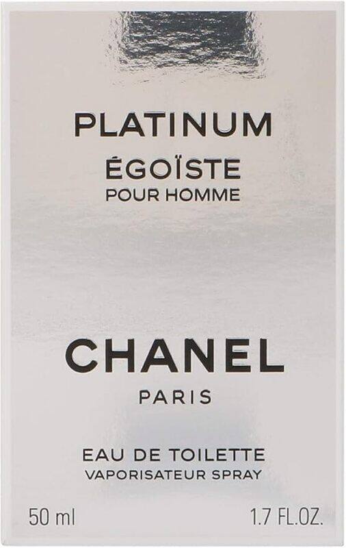 

Chanel Perfume - Egoiste Platinum by Chanel - perfume for men - Eau de Toilette, 50 ml, White