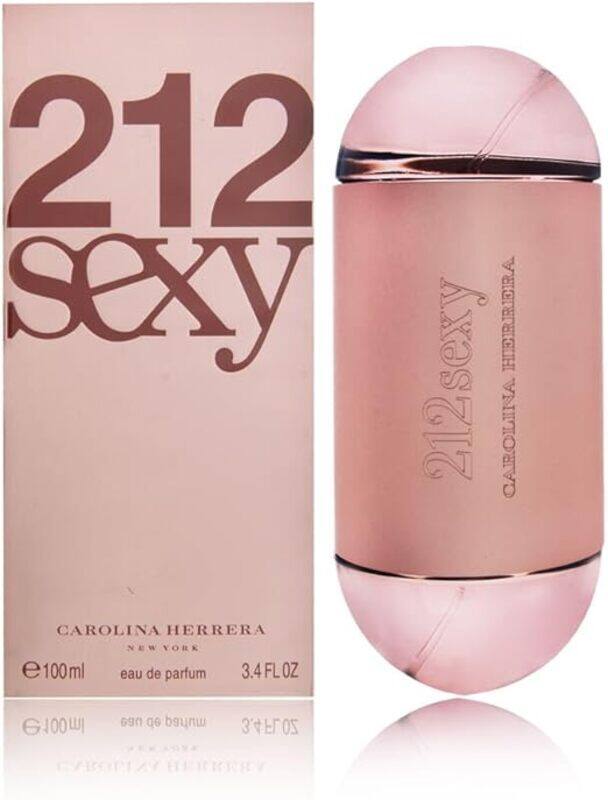 

CAROLINA HERRERA 212 Sexy Women Eau de Parfum Spray, 3.4 Ounce, 3.3 Ounce