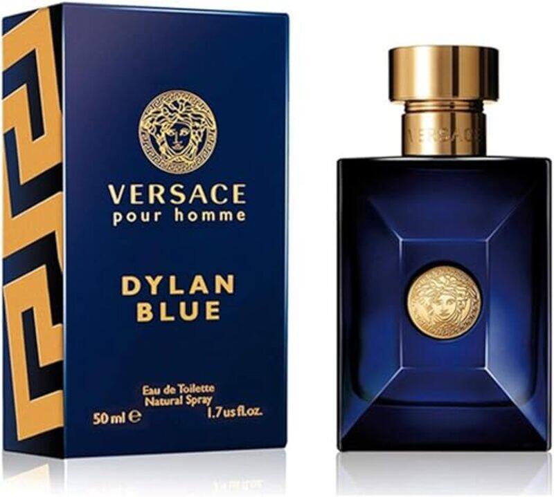 

Versace Dylan Blue For Men 1.7 Oz EDT Perfume Spray (50ml)