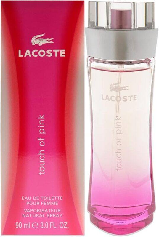 

Lacoste Touch of Pink Eau de Toilette Perfume for Women, 90 ml