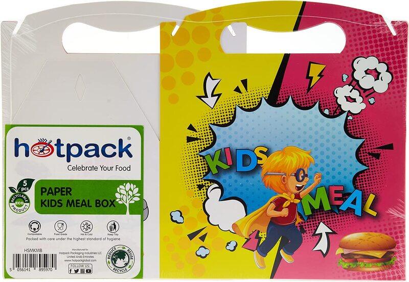 

Hotpack Kids Meal Box, 5-Piece, Multicolour