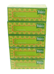 Hotpack Mapco Facial Tissue, 5 Boxes x 200 Sheets