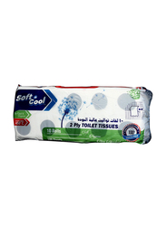 Hotpack Soft N Cool Toilet Tissue, 10 Rolls x 100 Sheets