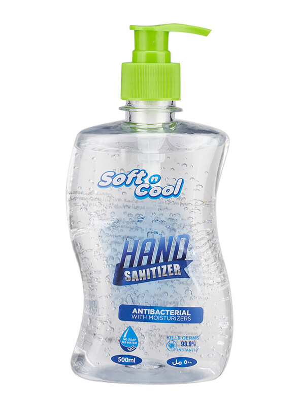 

Hotpack Hand Sanitizer Gel 500ml, Clear