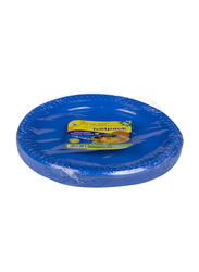 Hotpack 25-Piece 10-inch Plastic Round Plate Set, Multicolour