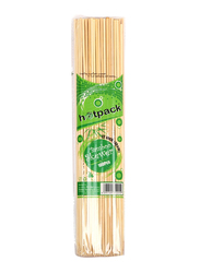 Hotpack 100-Piece 12-inch Bamboo Skewer, Brown