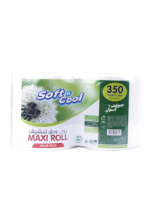 

Soft N Cool Twin Pack Maxi Roll, 2 Pieces