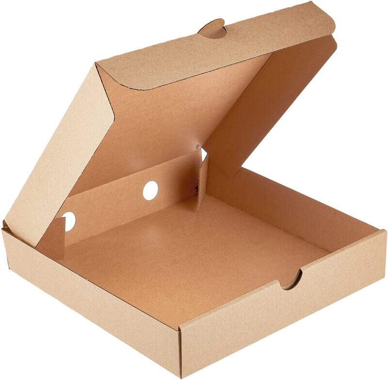 

Hotpack Pizza Box, 33 x 33cm, 5-Piece, Brown