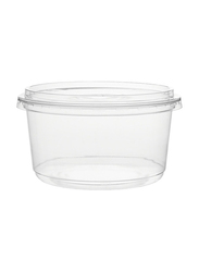 Hotpack 10-Piece Plastic Deli Container Round with Lids, 32oz, Clear