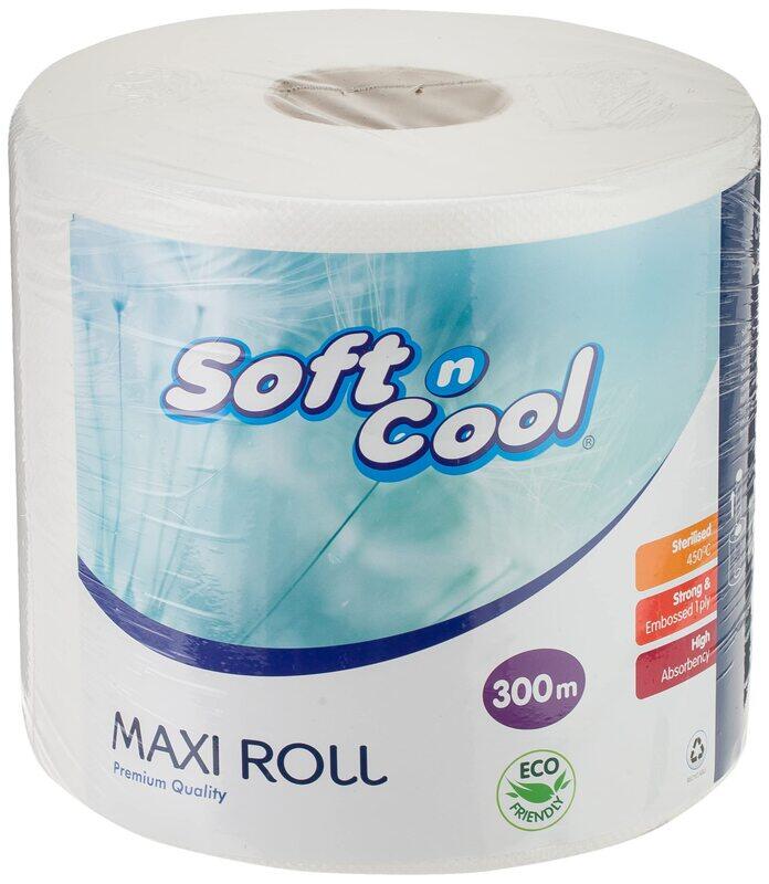 

Soft N Cool Embossed Perforated Paper Maxi Roll, 1 Roll