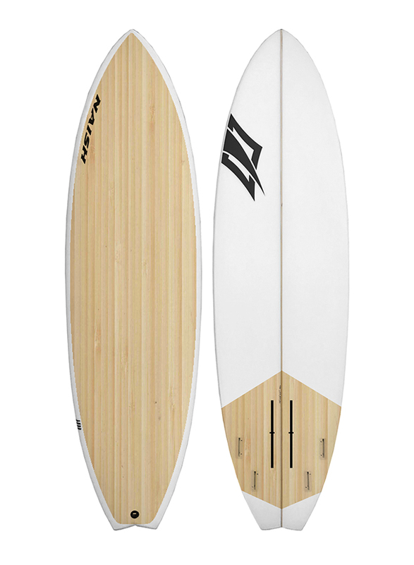 Naish 2018 Hover Dedicated Surf Foilboard, 6'0, White/Beige