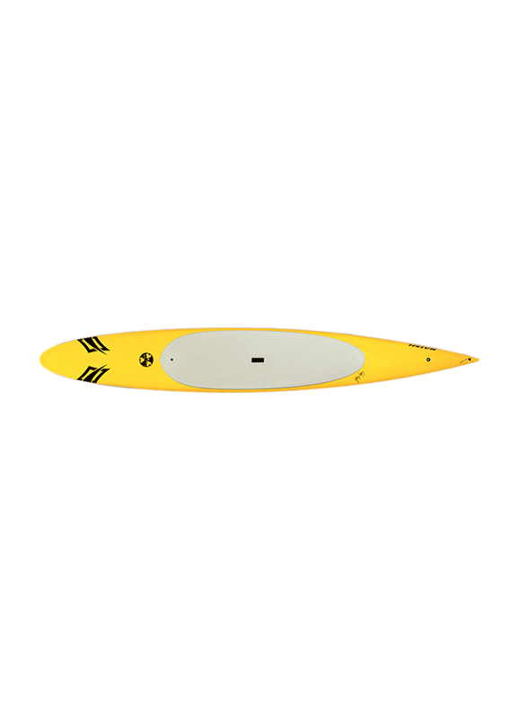 Naish Gerry Lopez LE Prone Surfing Paddle Board, 12 Inch, Yellow