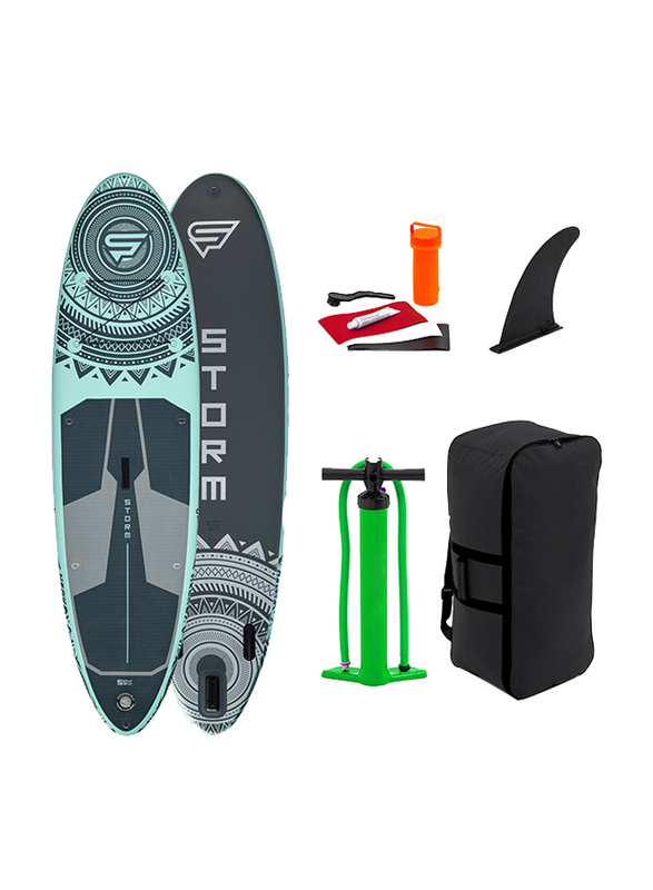 STX Storm Freeride Inflatable Stand-Up Paddleboarding, Mint
