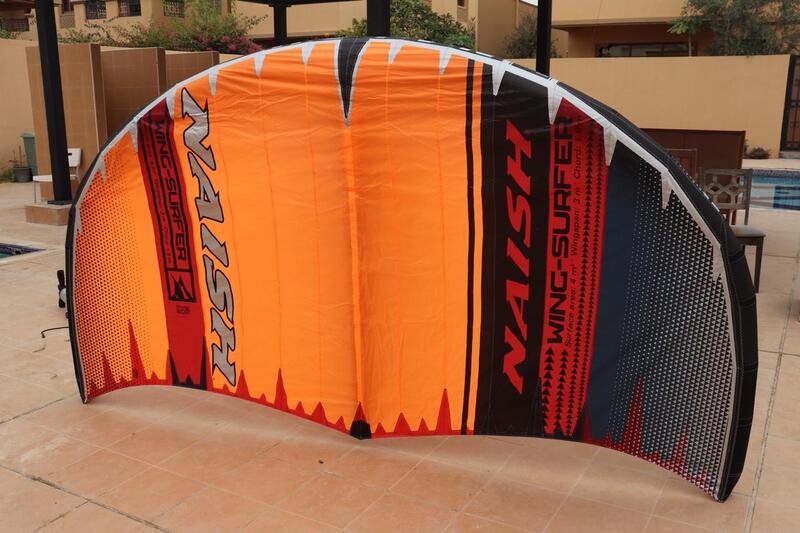 Naish Complete Wing Surfer, 4m, Orange/Black