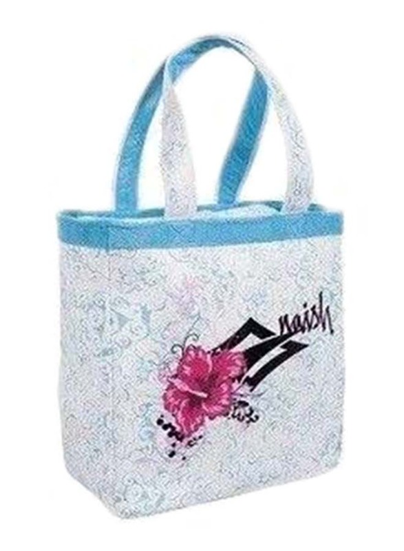 Naish Alana Beach Handbag for Women, White/Blue