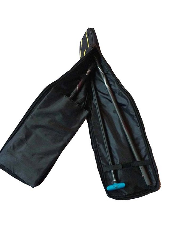 Naish 3-Piece Capacity Paddle Bag, 102cm, Black/Yellow