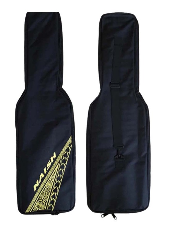 Naish 3-Piece Capacity Paddle Bag, 102cm, Black/Yellow