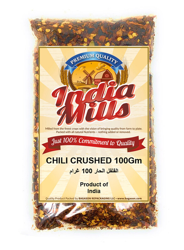 

India Mills Chilli Crushed, 100g