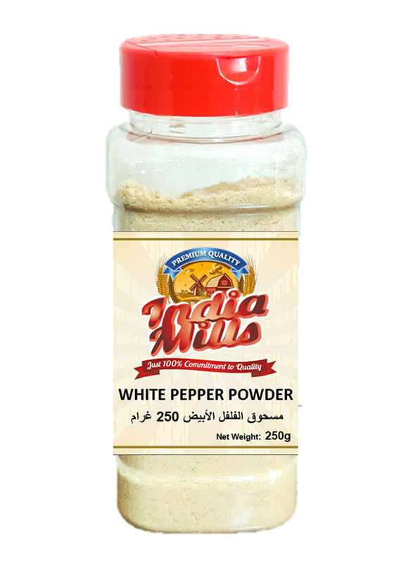 

India Mills Jar White Pepper Powder, 250g