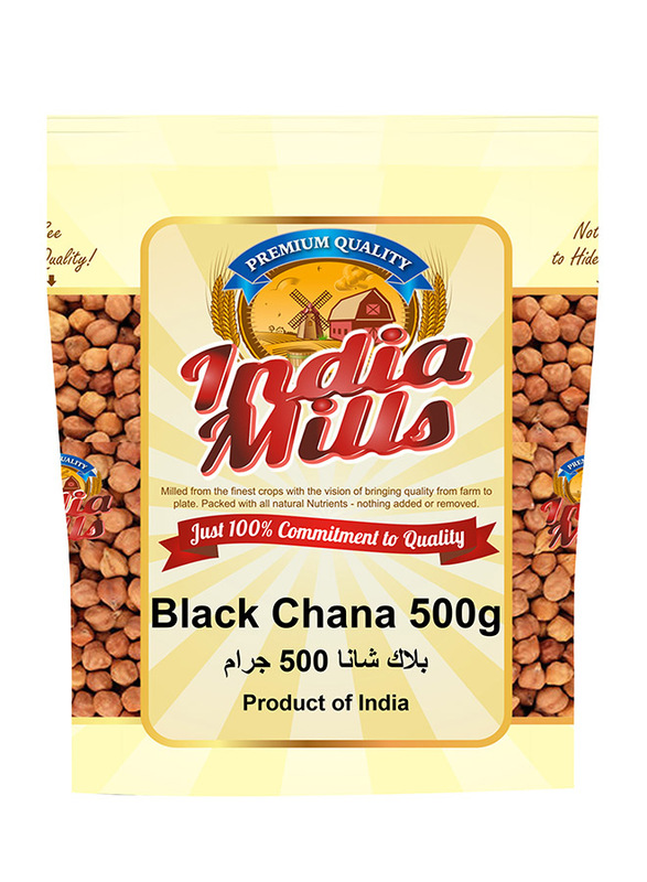 India Mills Black Chana, 500g