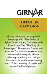 Girnar Cardamom Green Tea Bags, 10 Tea Bags x 1.2g