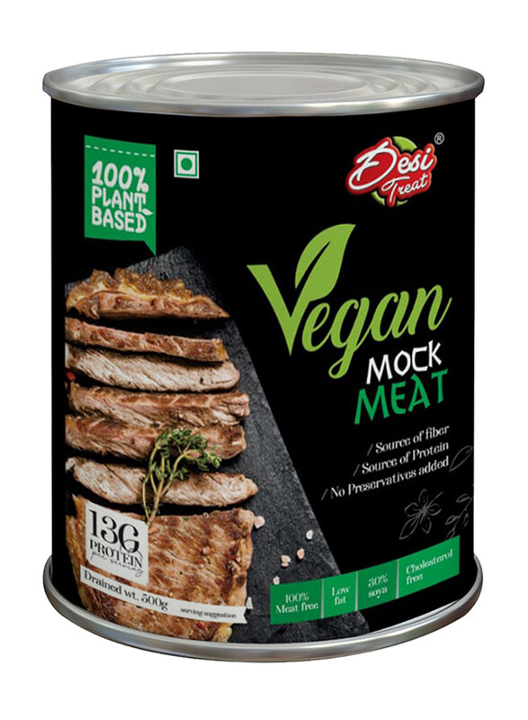 

Desi Treat Vegan Mock Meat, 800g