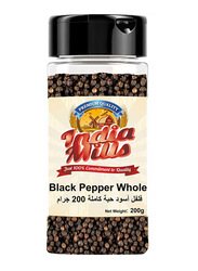 India Mills Jar Black Pepper Whole, 200g