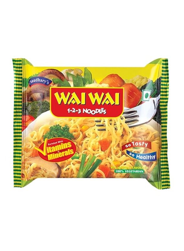 

Wai Wai Veg Flavour Instant Noodles, 75g