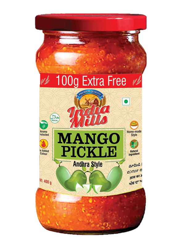 

India Mills Mango Andhra Style Pickle, 400g