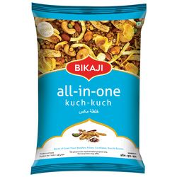 Bikaji Kuch-Kuch (All In One) 200g Pouch , Crispy & Crunchy Traditional Namkeen , Mildly Spiced & Flavorful , Made with All Natural Ingredients , Product of India