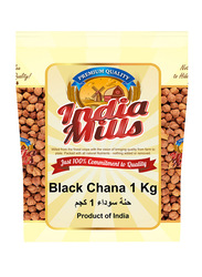 India Mills Black Chana, 1 Kg
