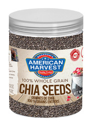American Harvest Gluten Free 100% Whole Grain Chia Seeds Jar, 500g