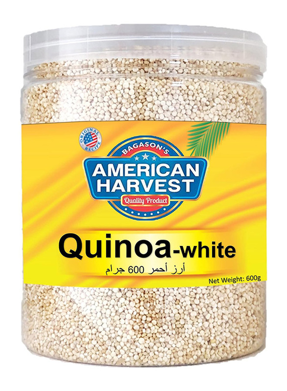 American Harvest Natural White Quinoa In Jar, 600g