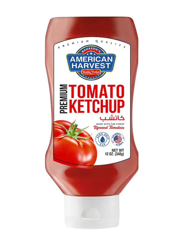 American Harvest Tomato Ketchup, 340g