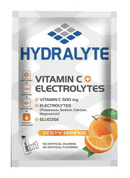 Hydralyte Lemon Lime Flavour Vitamin C + Electrolyte Hydration Sports Drink Powder Mix Pouch, 200 x 20g