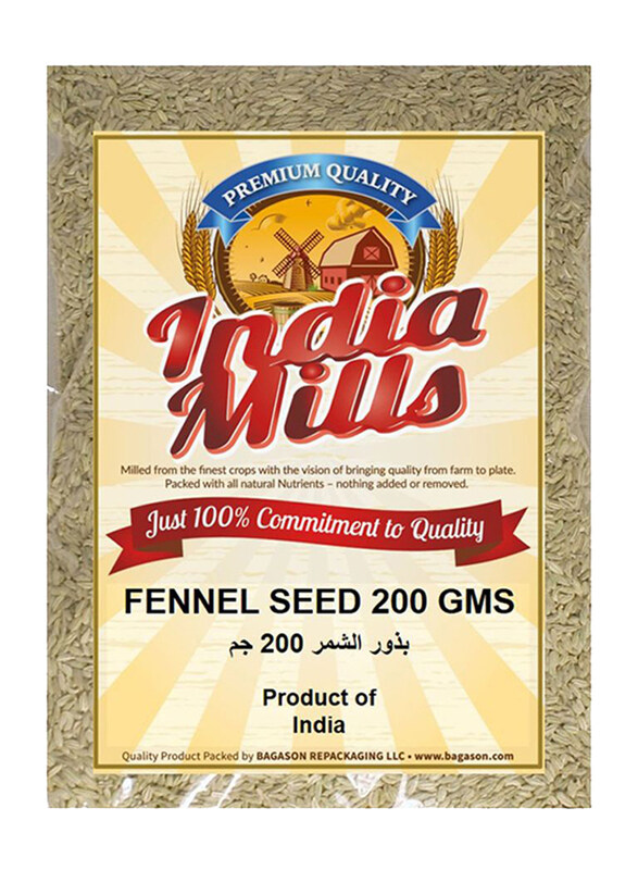 

India Mills Fennel Seed, 200g